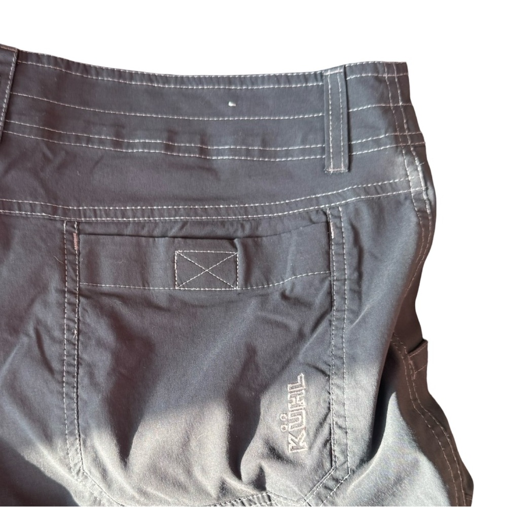 KUHL Born in the Mountains Men's 36 Hiking Shorts Gorpcore Charcoal Gray Pockets - Picture 12 of 13